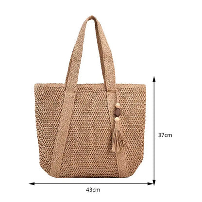 Borsa Paglia Grande