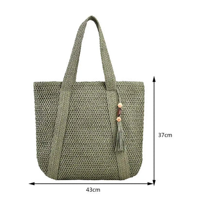 Borsa Paglia Grande